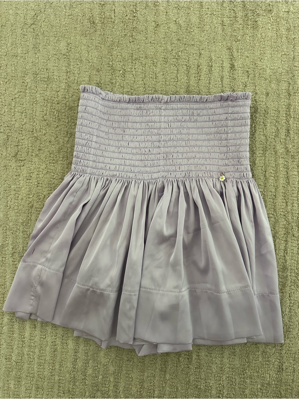 NATURAL LIFE Lavender Smocked Waist Shirts Sz XS